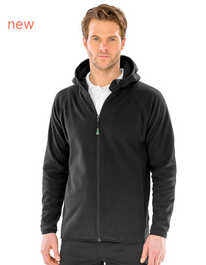 Result Hooded Recycled Microfleece Jacket Result Hooded Recycled Microfleece Jacket