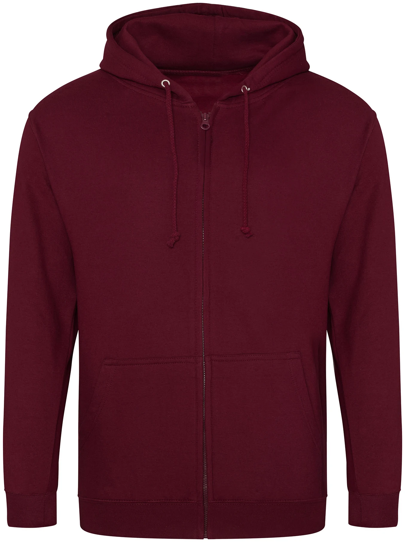justhoods-jh050-zoodie-burgundy-front-1 Just Hoods Zoodie