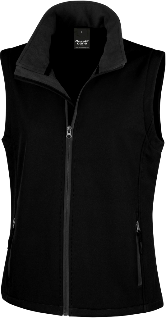 Result Ladies` Printable Soft Shell Bodywarmer