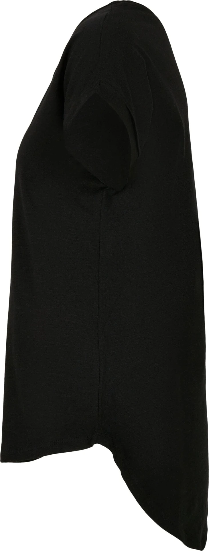 Build Your Brand Ladies Long Slub Tee