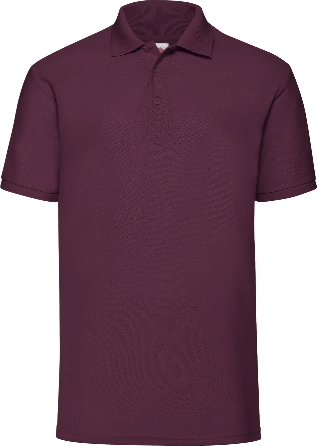 fruit-of-the-loom-63-402-0-pique-poloshirt-65-35-burgundy-4 F.O.L. 65/35 Piqué Polo