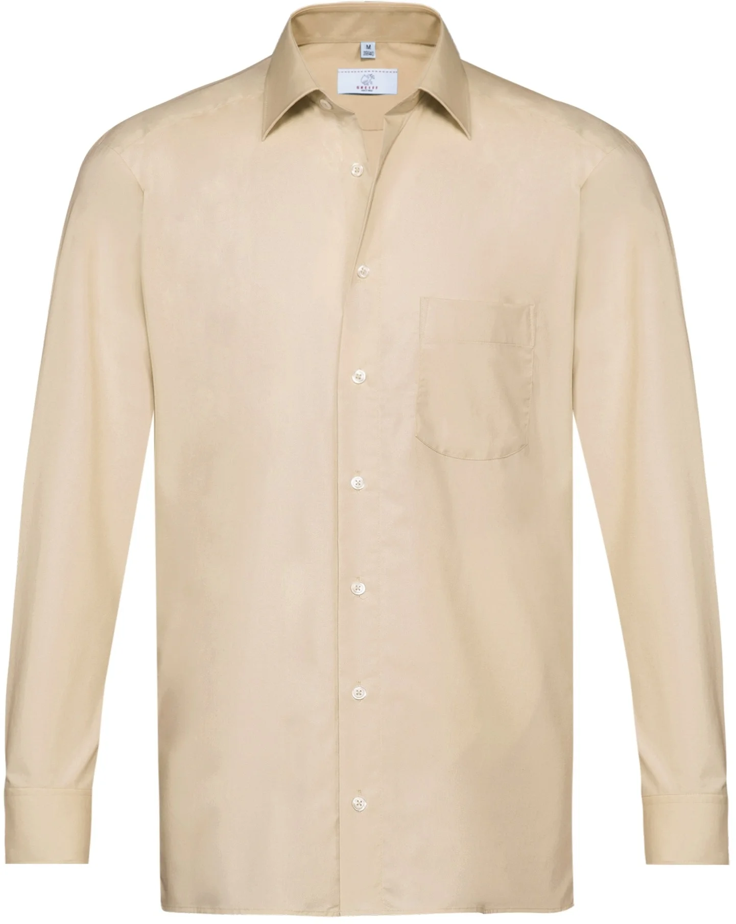 greiff-6665-herren-hemd-11-rf-basic_1120_sand-front-2 GREIFF Herren Hemd BASIC Regular Fit