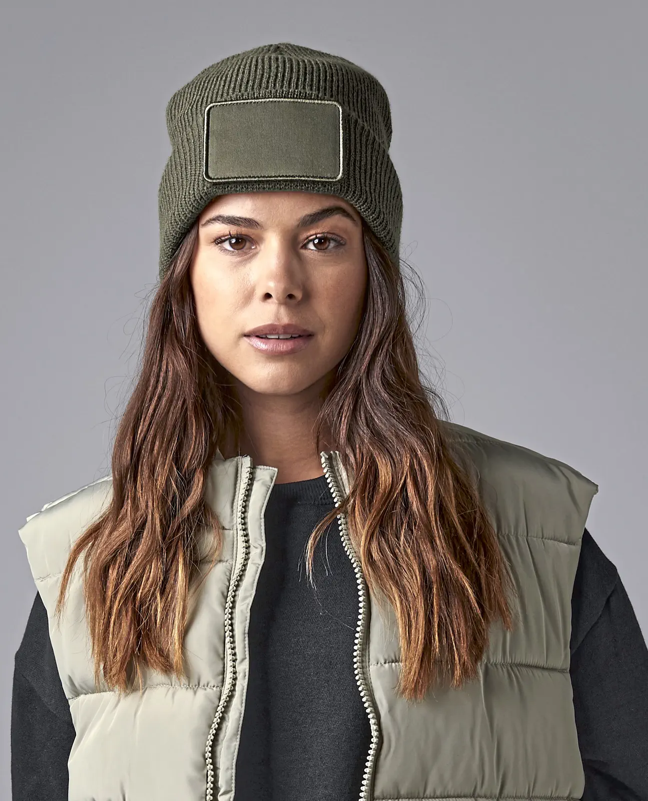 Beechfield Removable Patch Thinsulate™ Beanie