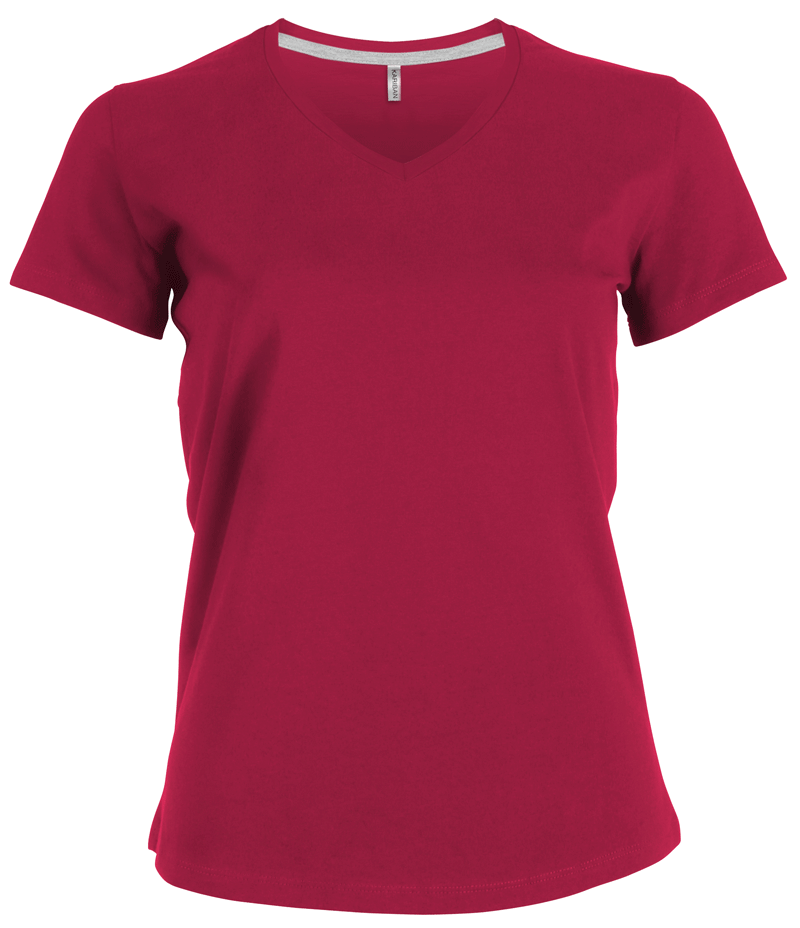 Kariban Damen V-Neck T-Shirt Kariban Damen V-Neck T-Shirt