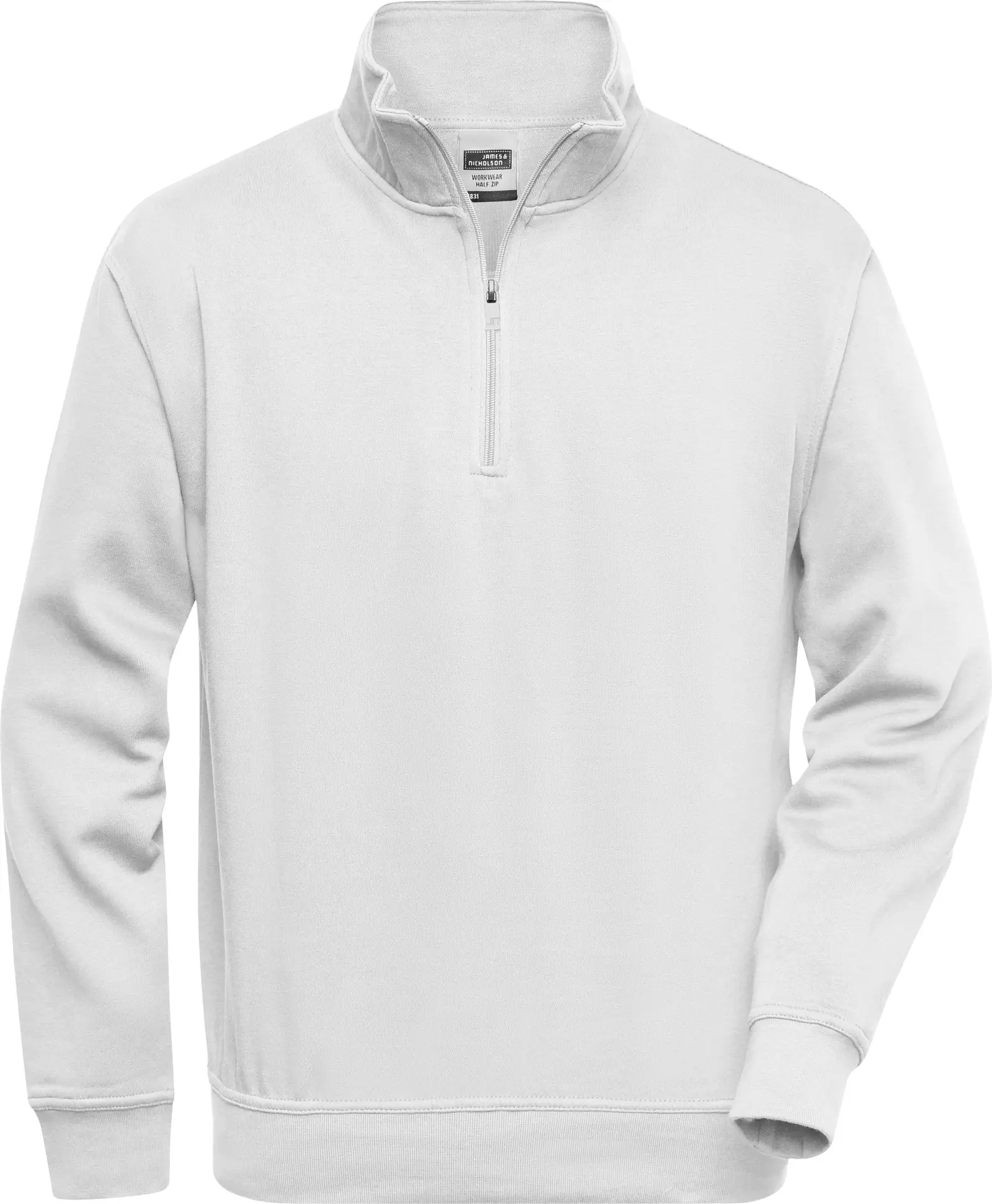 James & Nicholson Workwear Half Zip Sweat