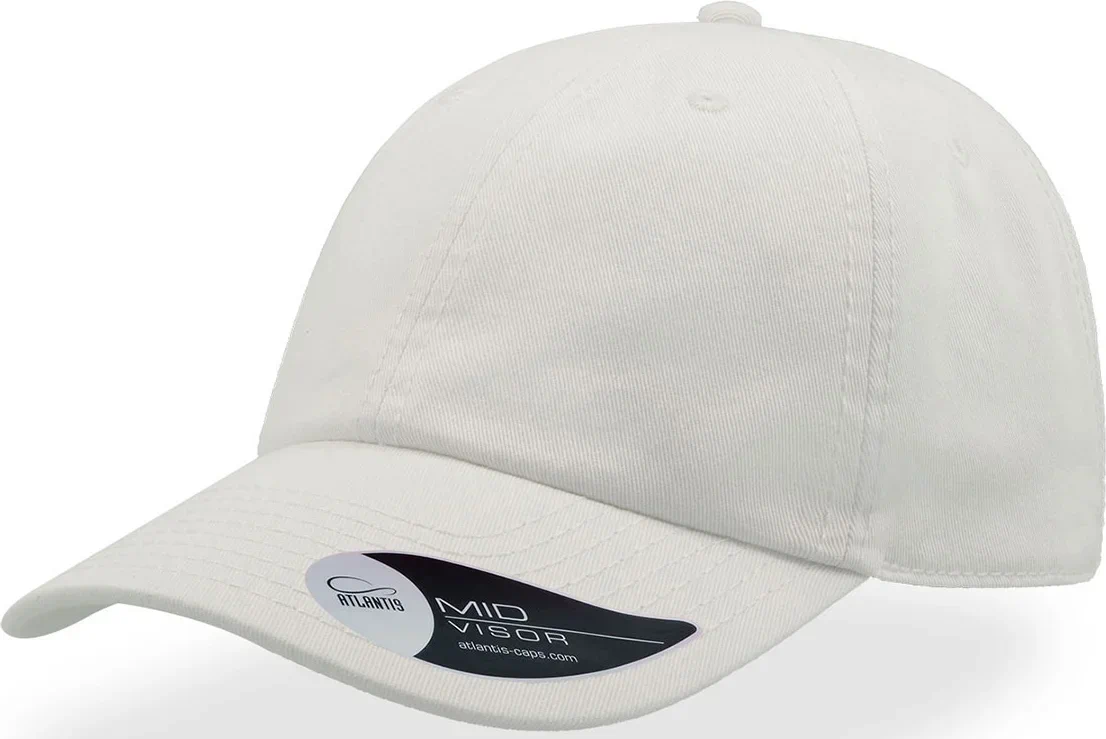 atlantis-DADH-dad-hat-baseball-cap-white-front-2 Atlantis Dad Hat Baseball Cap
