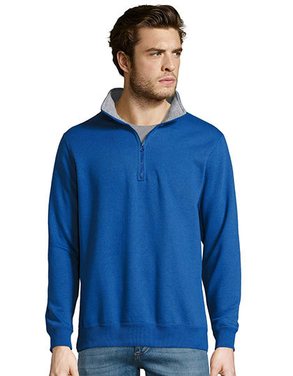 SOL'S Men Sweat Shirt Scott 1/4 Zip