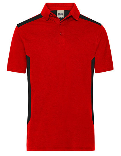 James & Nicholson Men's Workwear Polo Strong