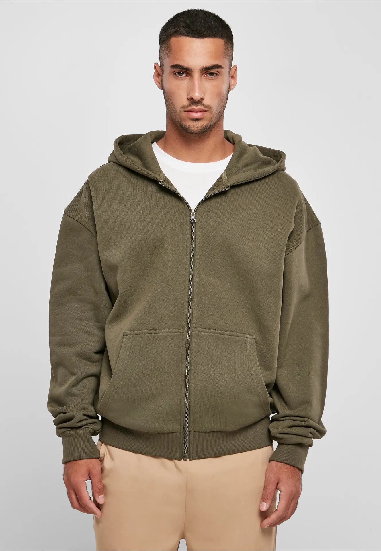Build Your Brand Ultra Heavy Zip Hoody