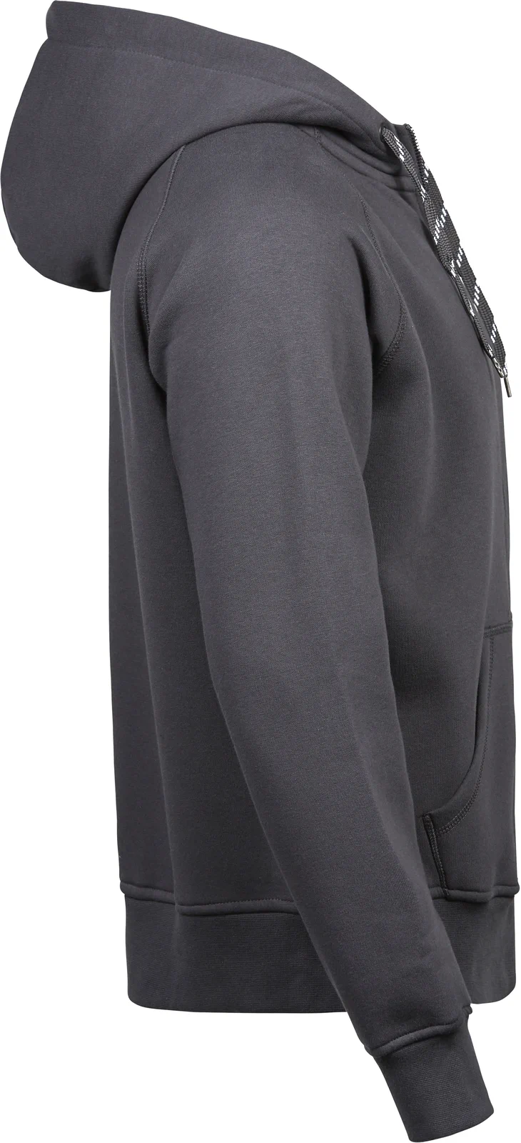 tee-jays-5435-mens-fashion-full-zip-hood-darkgrey-right-4 Tee Jays Men's Fashion Full Zip Hood