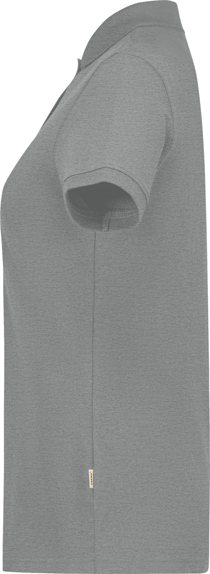 hakro-301-damen-poloshirt-bio-baumwolle-graumeliert-2 HAKRO Damen Poloshirt 301 Bio-Baumwolle GOTS