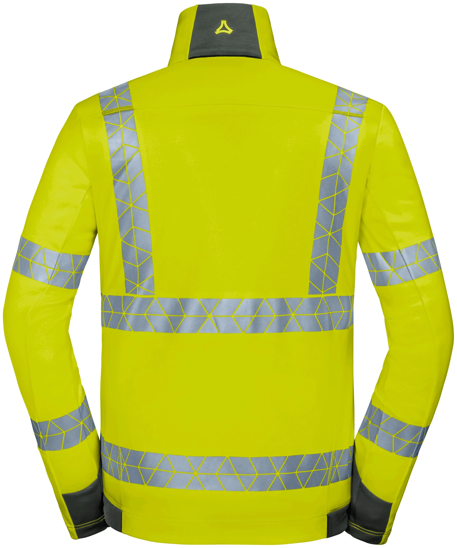 schoeffel-pro-7726-neonwaechter-warnschutz-thermo-fleece-warngelb-dunkelgrau-3 Schöffel PRO 7726 NEONWÄCHTER Warnschutz Thermo-Fleece