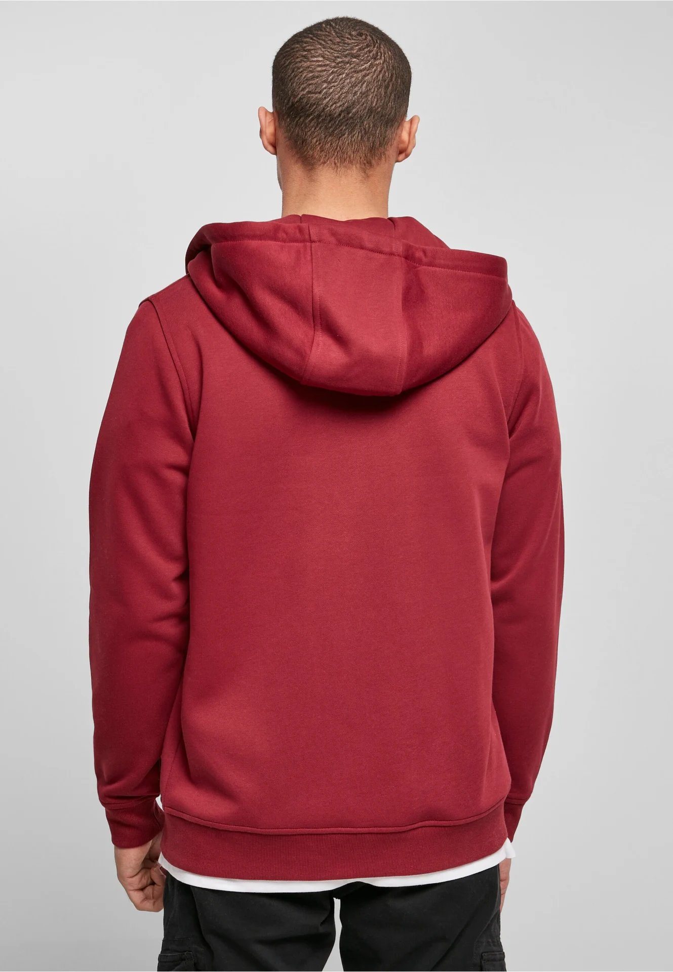 Build Your Brand Heavy Zip Hoody