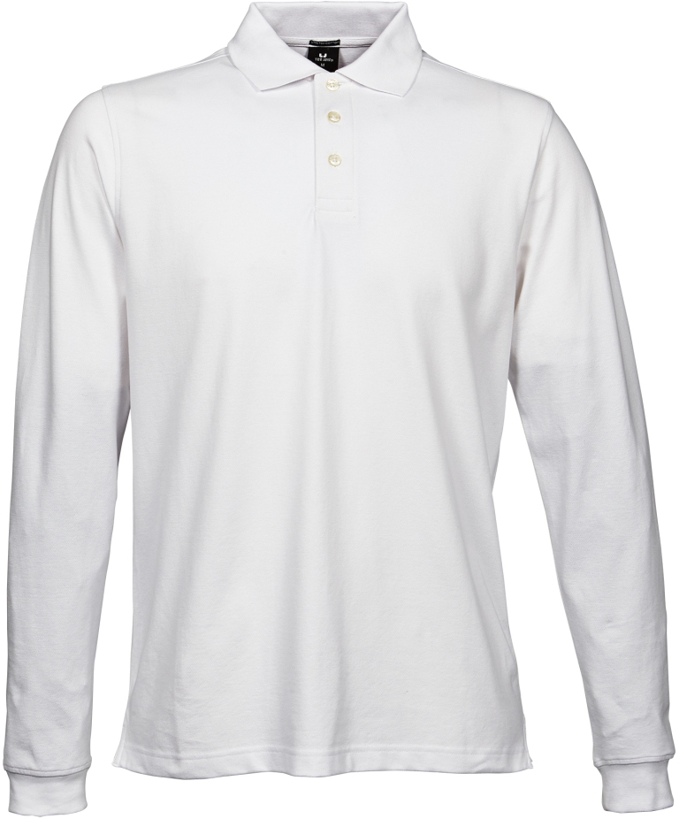 TEE JAYS Luxury Stretch Long Sleeve Polo