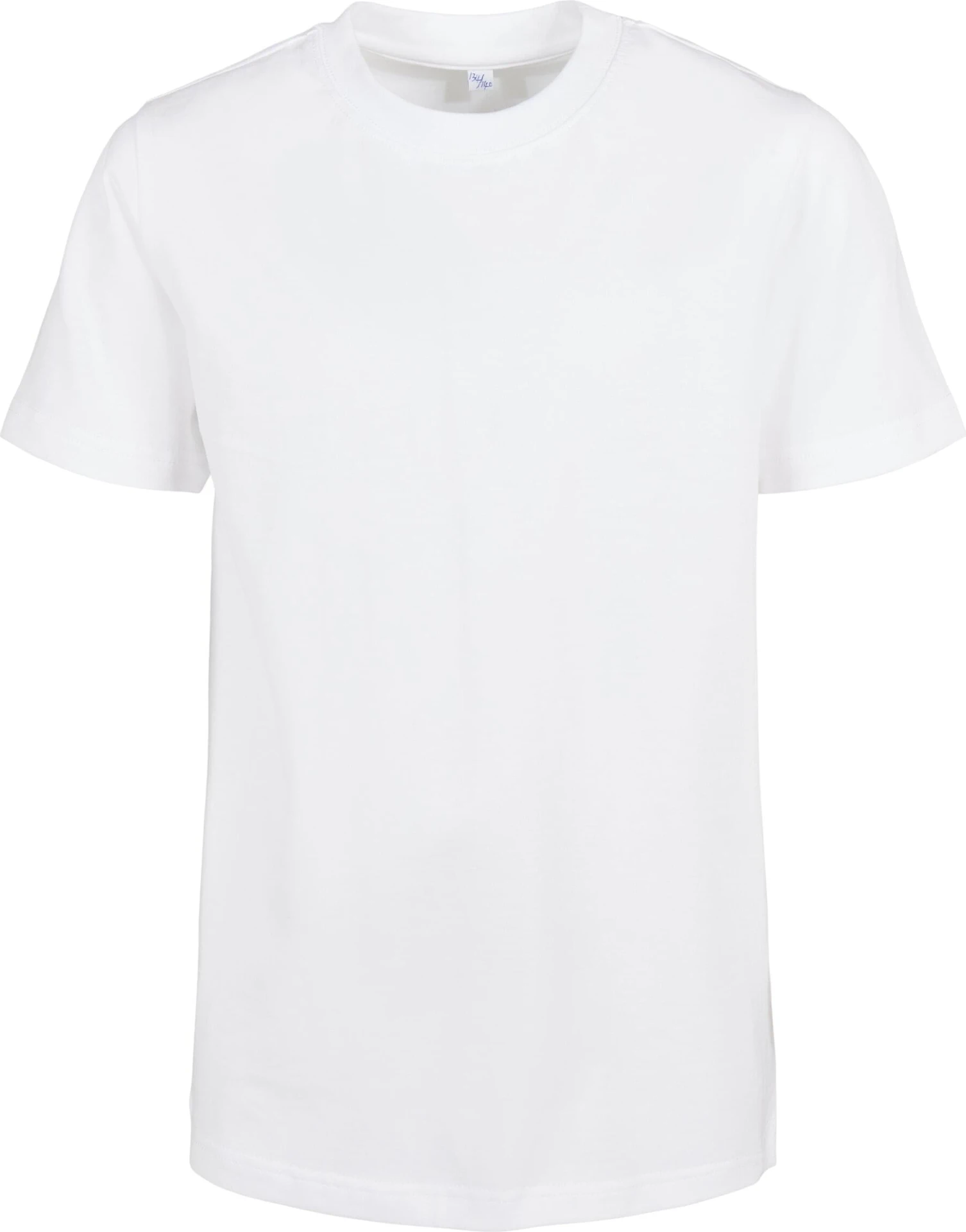 BYB-BY186-kids-organic-basic-t-shirt-white-front-4 Build Your Brand Kids Organic Basic Tee