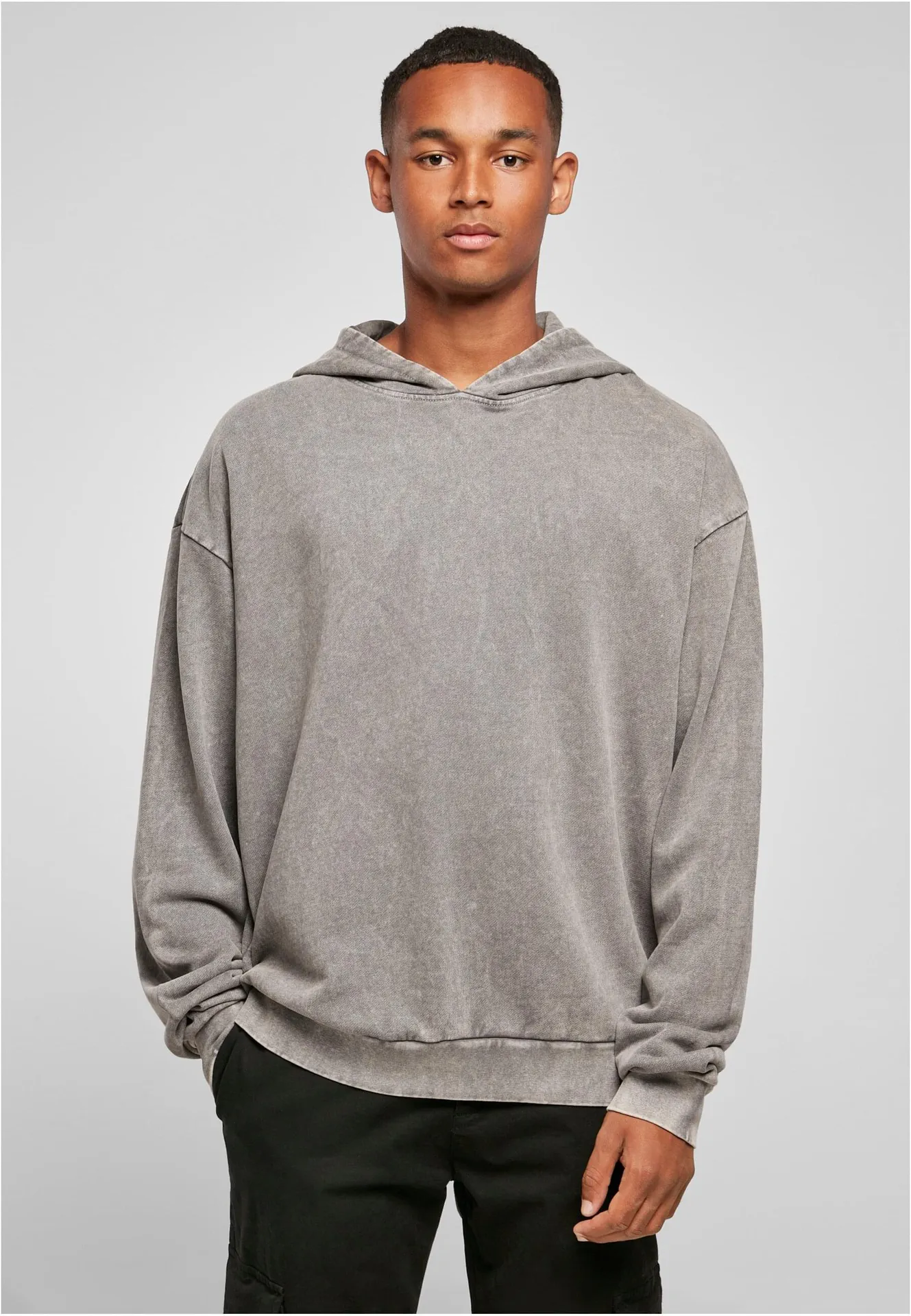 Build Your Brand Acid Washed Oversize Hoody