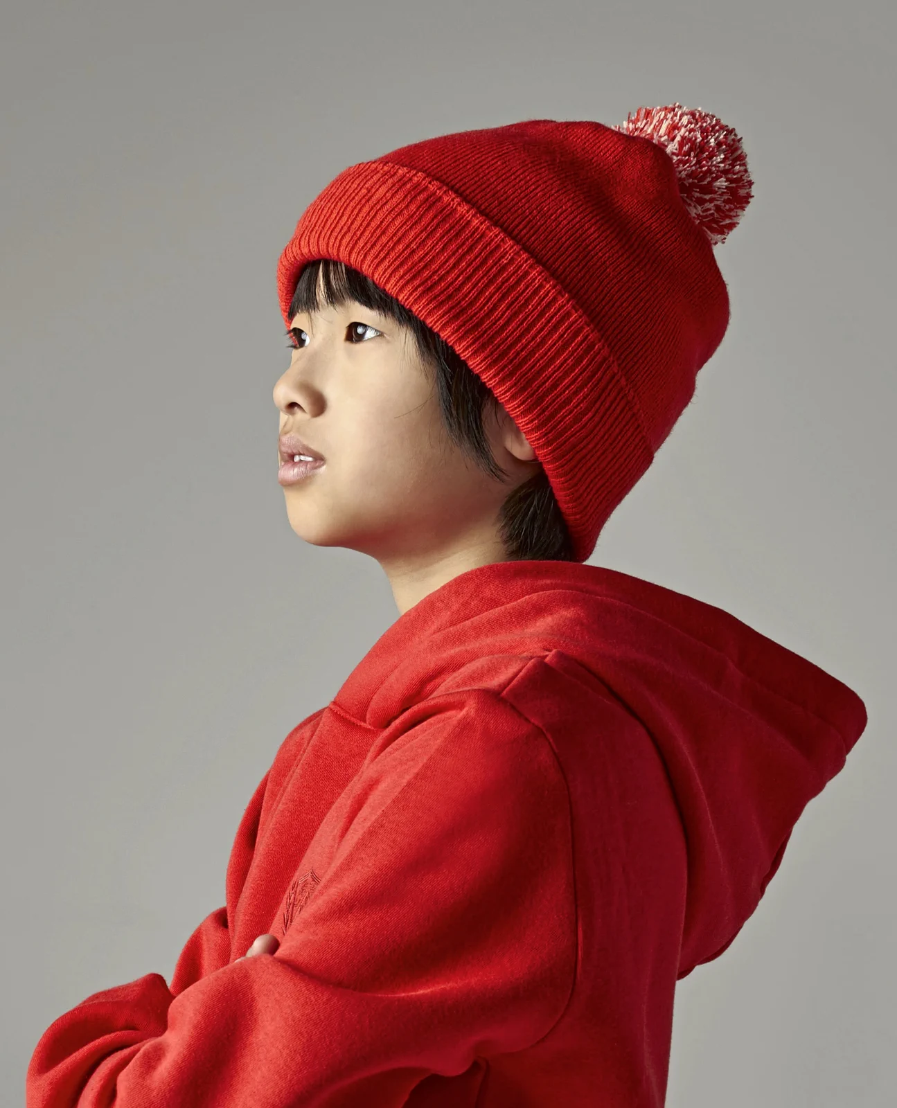 beechfield-b450b-junior-snowstar-beanie-model-0 Beechfield Junior Snowstar® Beanie