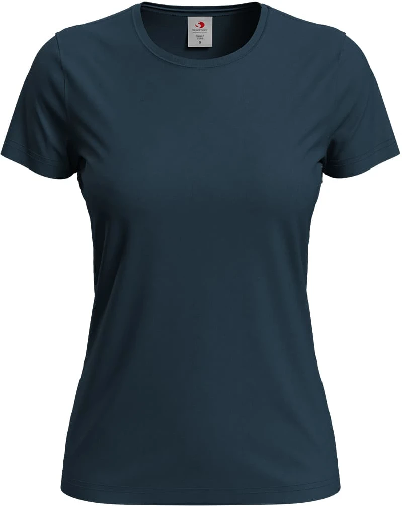 stedman-st2600-classic-t-shirt-women-marinablue-front-4 Stedman T-Shirt Classic Women