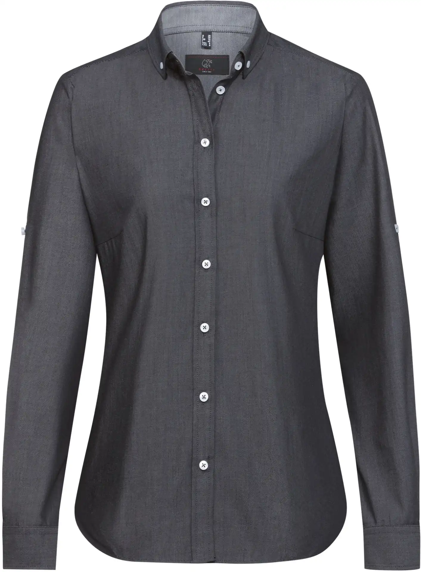 greiff-65583-damen-bluse-11-rf-servic_6980_anthrazit-front-2 GREIFF Damen Bluse Regular Fit
