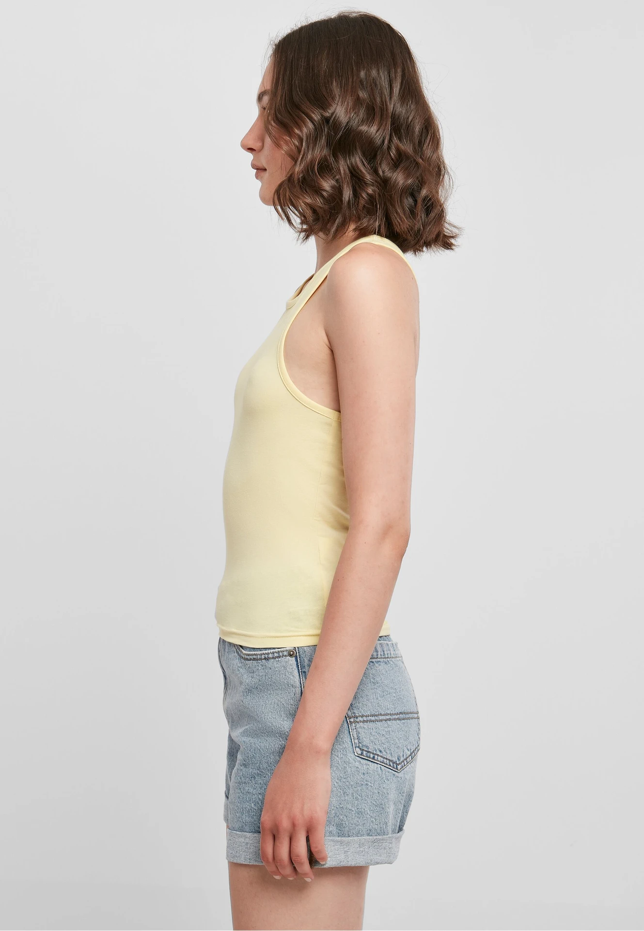 Build Your Brand Ladies Racer Back Top