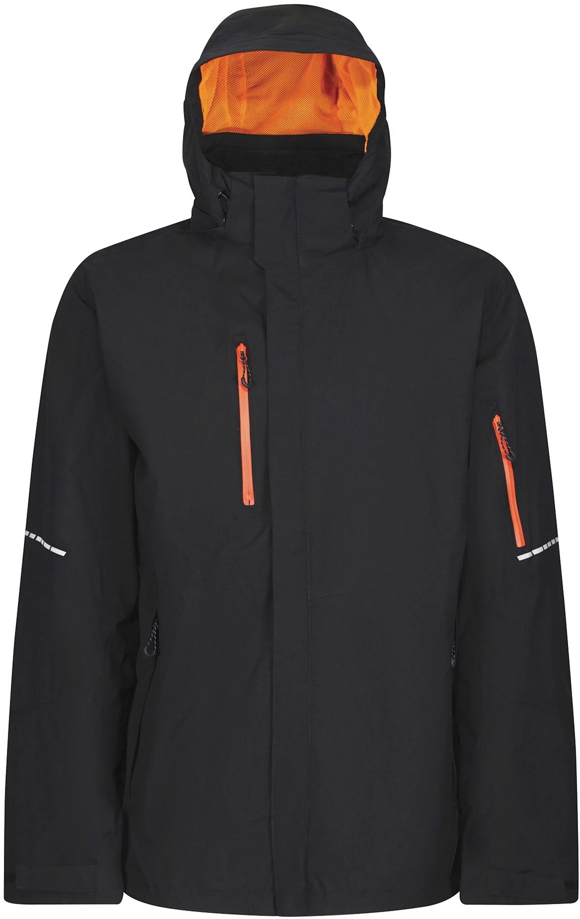 regatta-trw511-x-pro-exosphere-ii-shell-jacket-black-magma-orange-front-2 Regatta X-Pro Exosphere II Shell Jacket