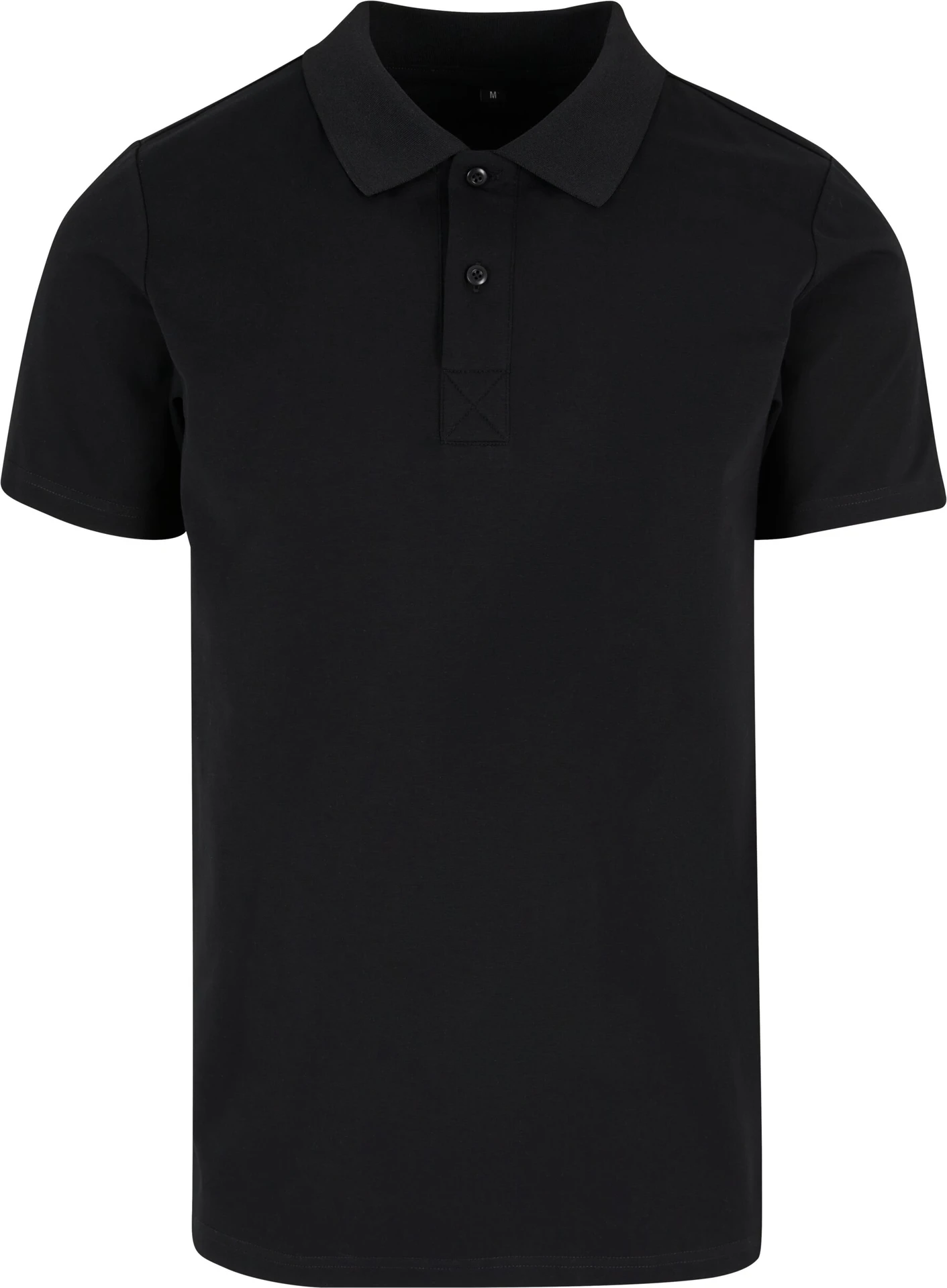 BYB-BY363-sorona-poloshirt-black-front-4 Build Your Brand Sorona® Polo Tee