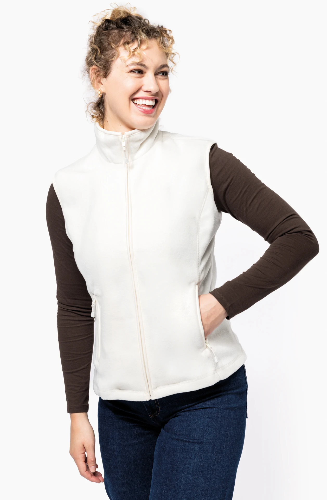 Kariban Damen Microfleece Gilet "Melodie"
