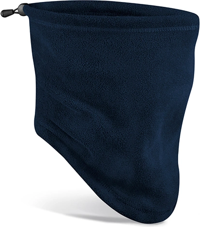 beechfield-b280r-recycled-fleece-snood-frenchnavy-front-1 Beechfield Recycled Fleece Snood