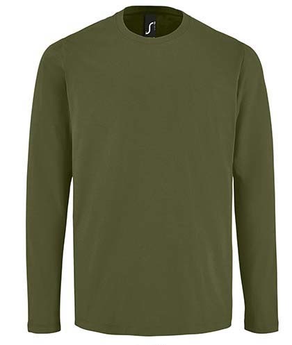 SOL'S Men's Long-Sleeve T-Shirt Imperial SOL'S Men's Long-Sleeve T-Shirt Imperial