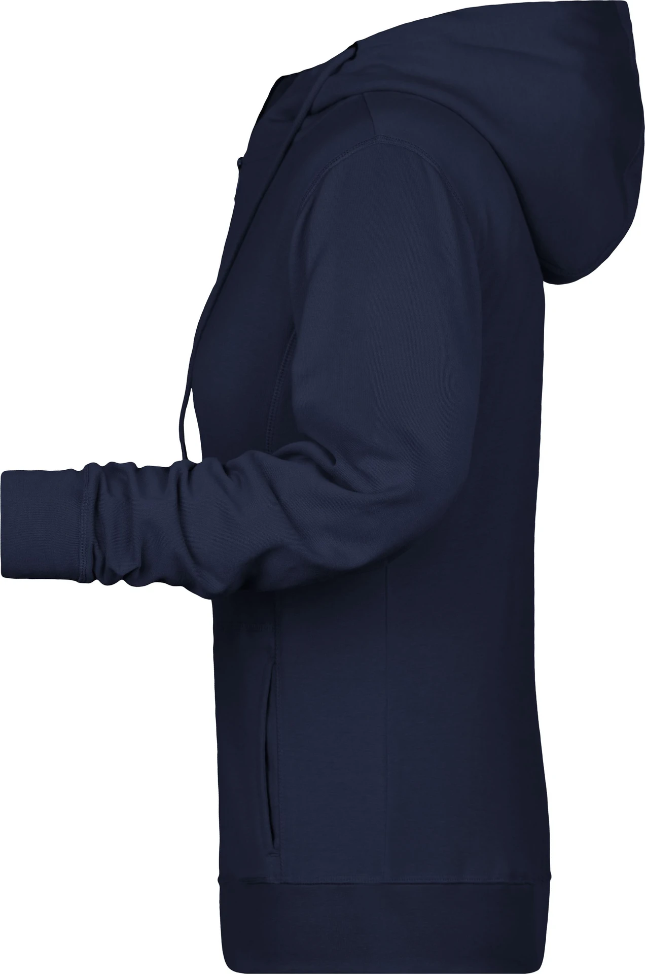 James & Nicholson Ladies Zip-Hoody