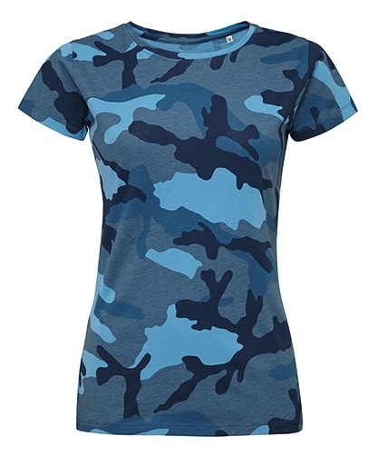 SOL'S Women's Camo T-Shirt SOL'S Women's Camo T-Shirt