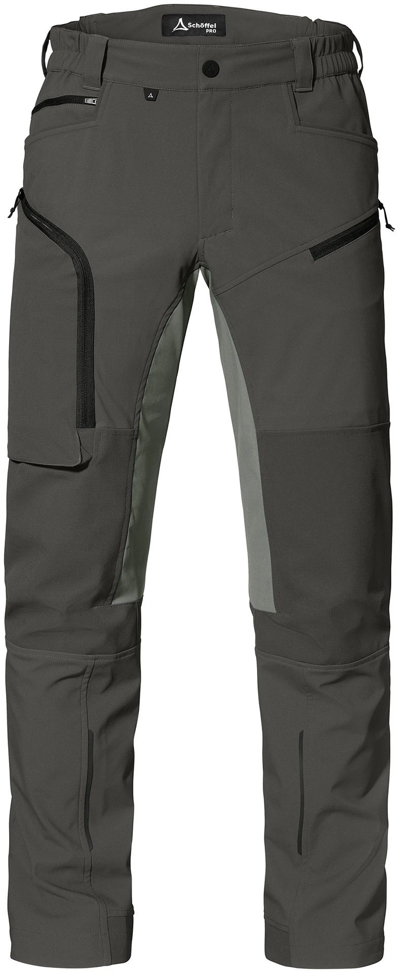 schoeffel-pro-7001-allwettertalent-hose-dunkelgrau-front-1 Schöffel PRO 7001 ALLWETTERTALENT Cordura-Softshellhose