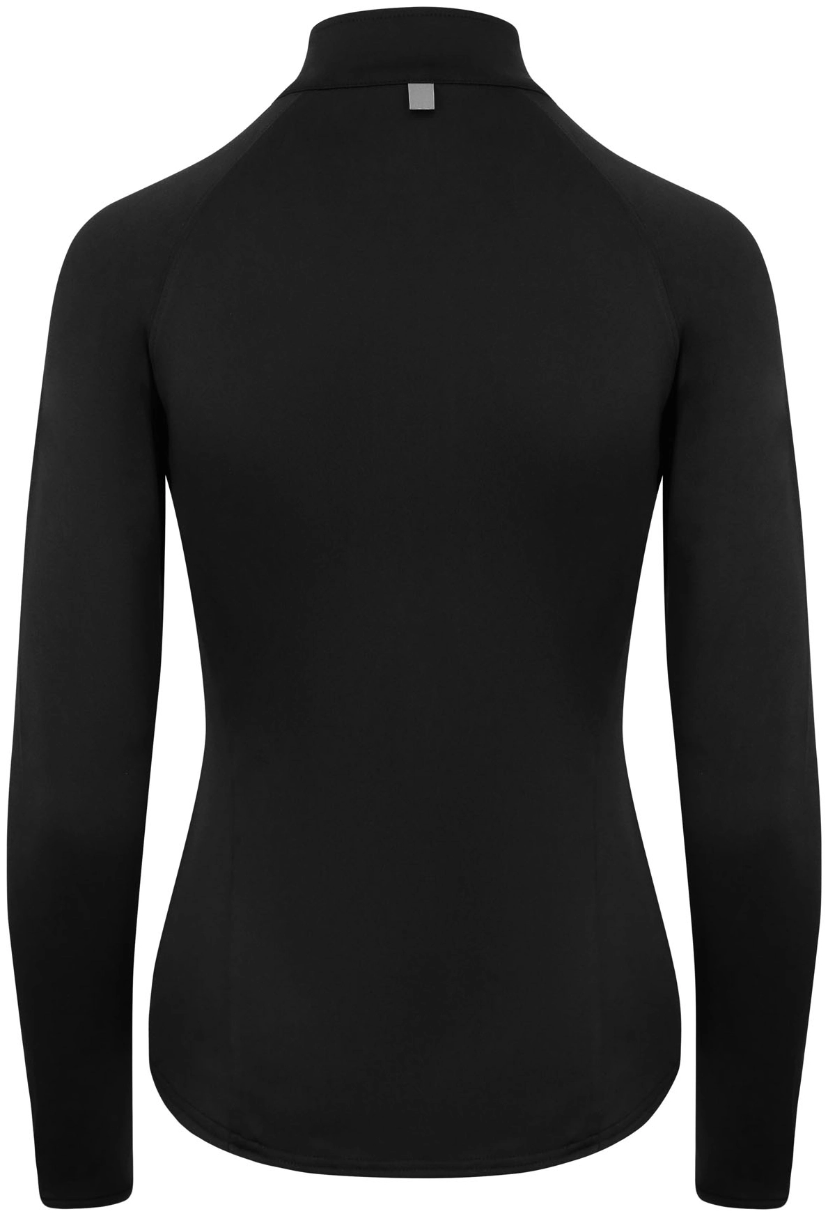 justcool-jc035-womens-cool-flex-half-zip-top-jetblack-back-3 Just Cool Women's Cool-Flex 1/2 Zip Top