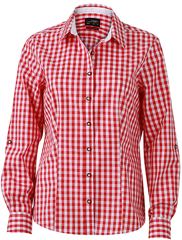 James & Nicholson Ladies Traditional Shirt James & Nicholson Ladies Traditional Shirt