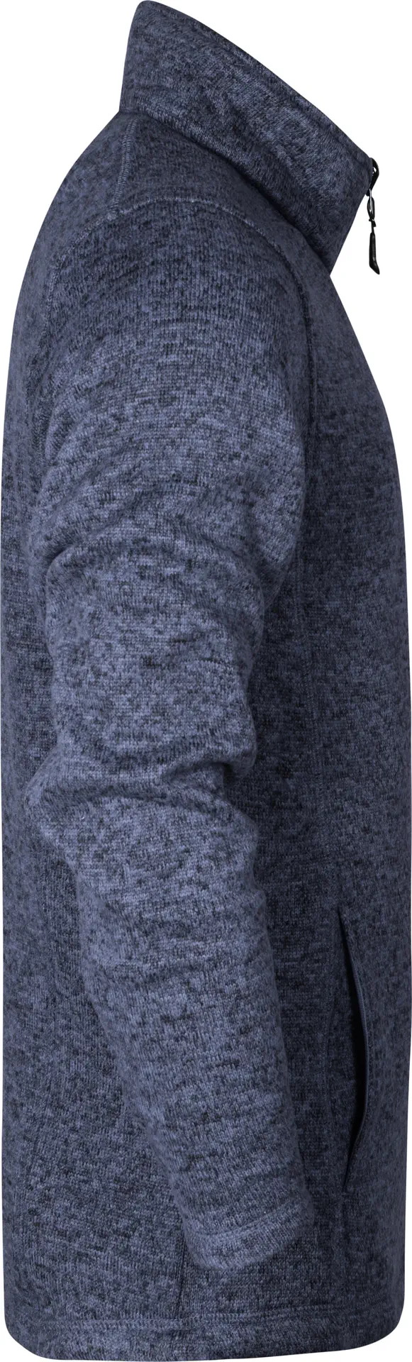 promodoro-7720-mens-knit-fleece-jacket-heatherblue-side-5 Promodoro Men's Knit Fleece Jacket C+