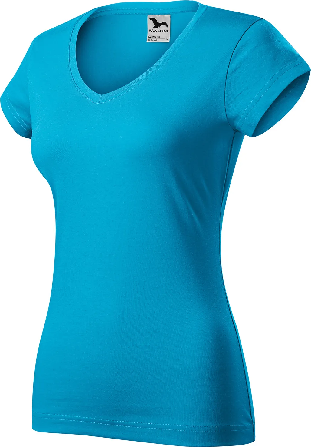MALFINI T-Shirt Damen Fit V-Neck 162