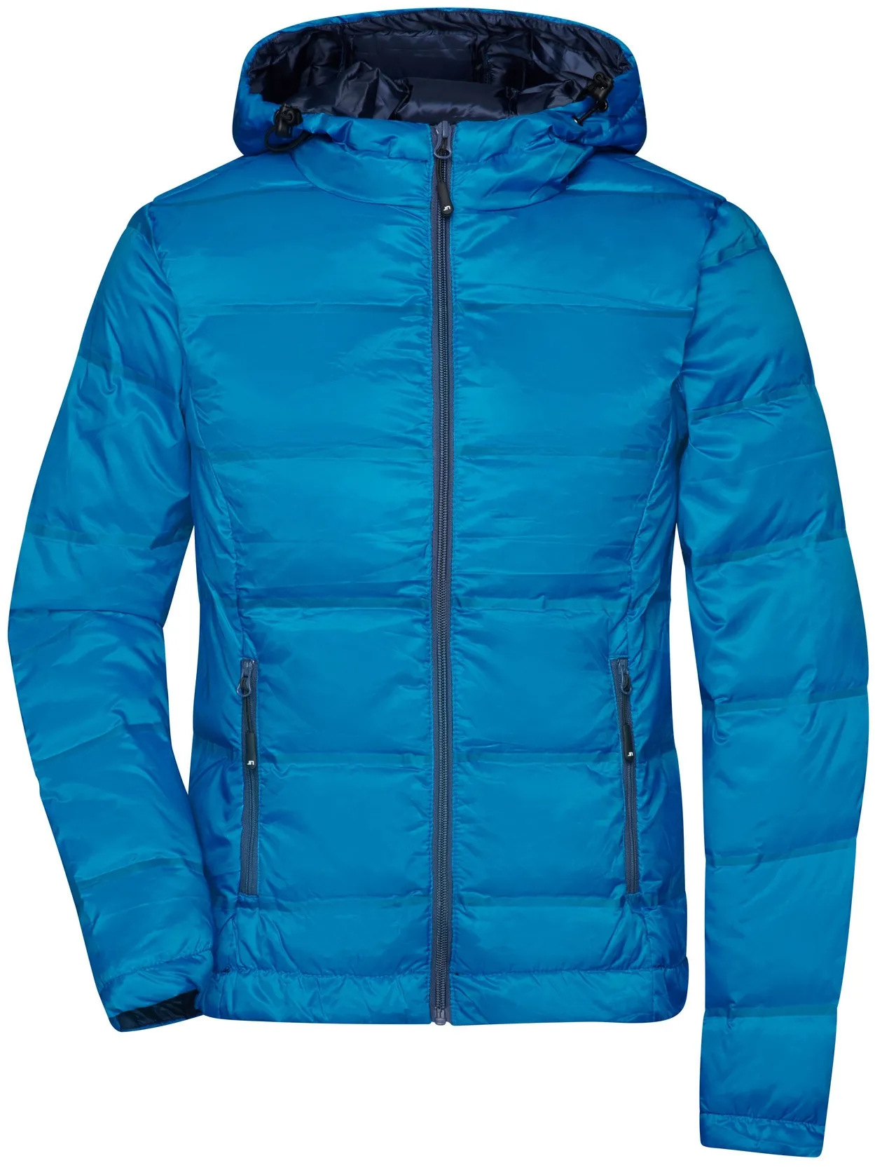 James & Nicholson Ladies Hooded Down Jacket