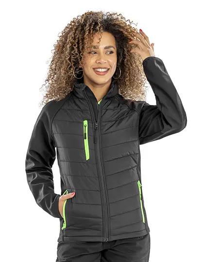 Result Black Compass Softshell Jacket