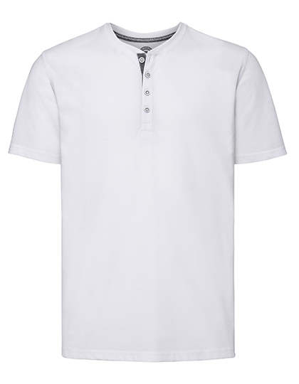 Russell Men`s Henley HD T Russell Men`s Henley HD T