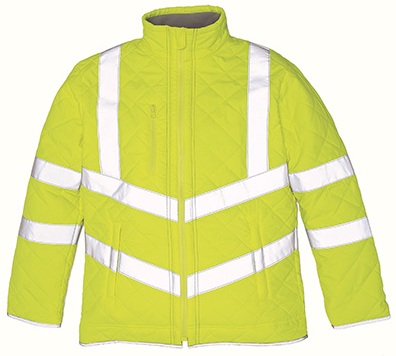 YOKO Hi Vis Kensington Jacket (with Fleece Lining)