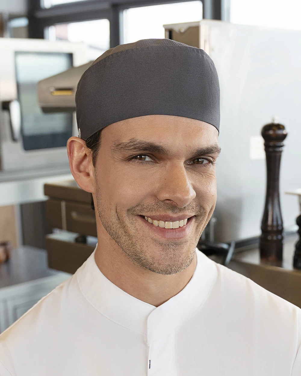 KARLOWSKY Beanie mit Netzeinsatz