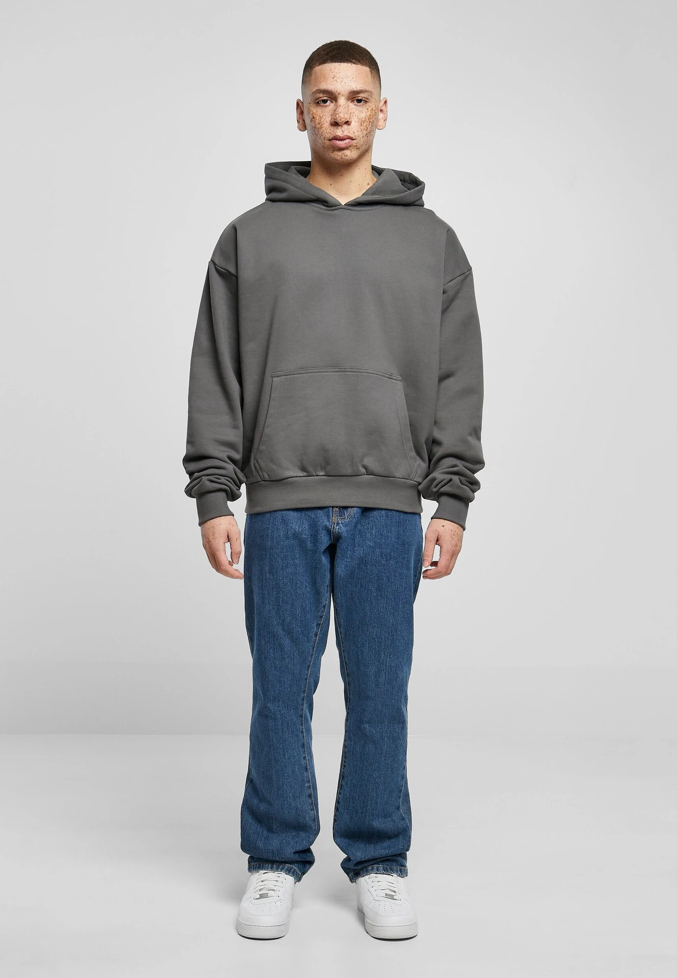 Build Your Brand Ultra Heavy Cotton Box Hoody