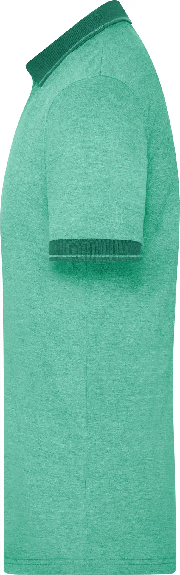 James & Nicholson Mens Jersey Heather Polo