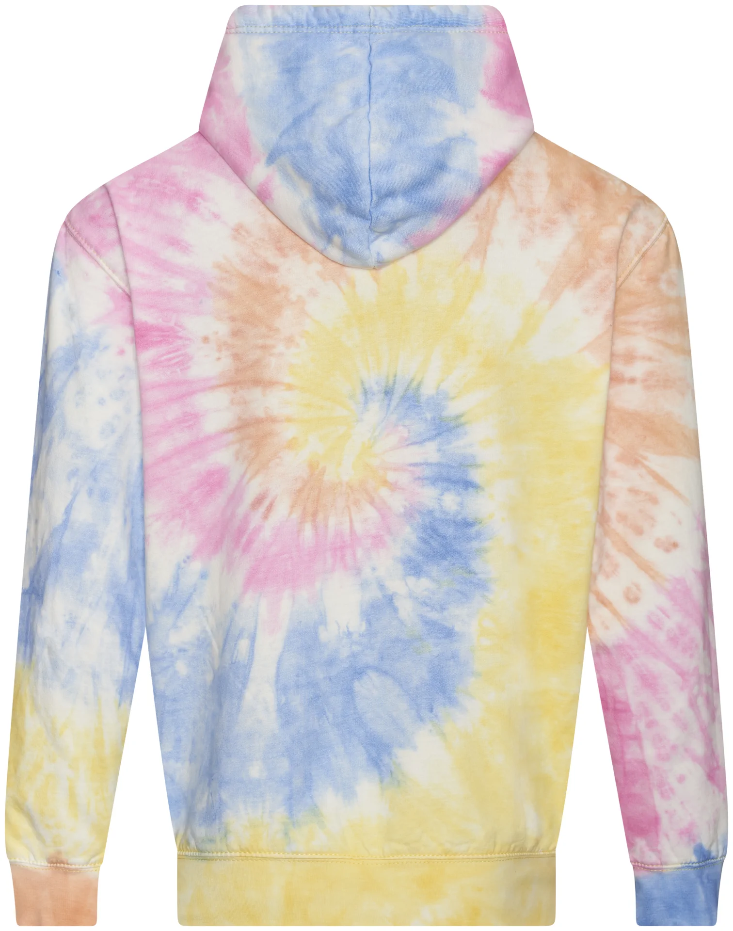 justhoods-jh022-tie-dye-hoodie-tie-dyeswirl-back-3 Just Hoods Tie-Dye Hoodie