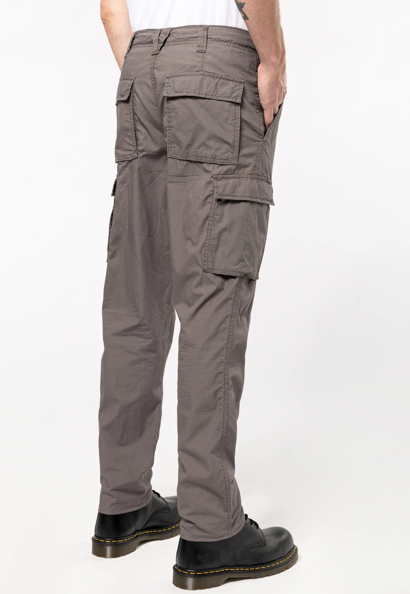 Kariban Leichte Herrenhose mit mehreren Taschen