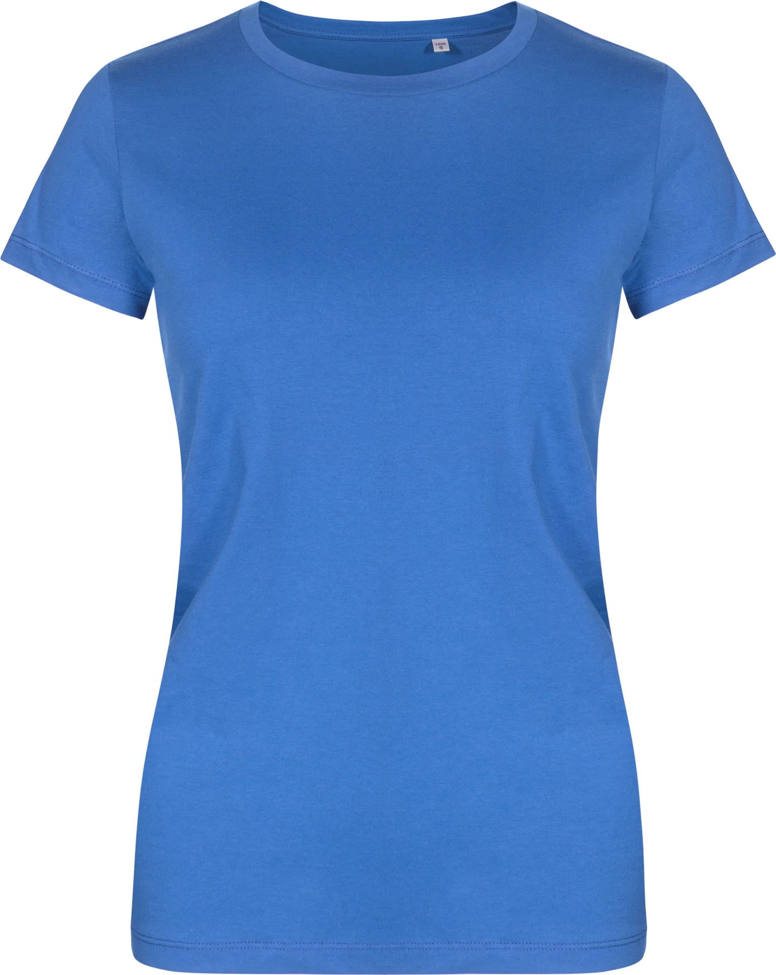 promodoro-1505-womens-roundneck-t-shirt-azureblue-front-3 Promodoro X.O Women´s Roundneck T-Shirt