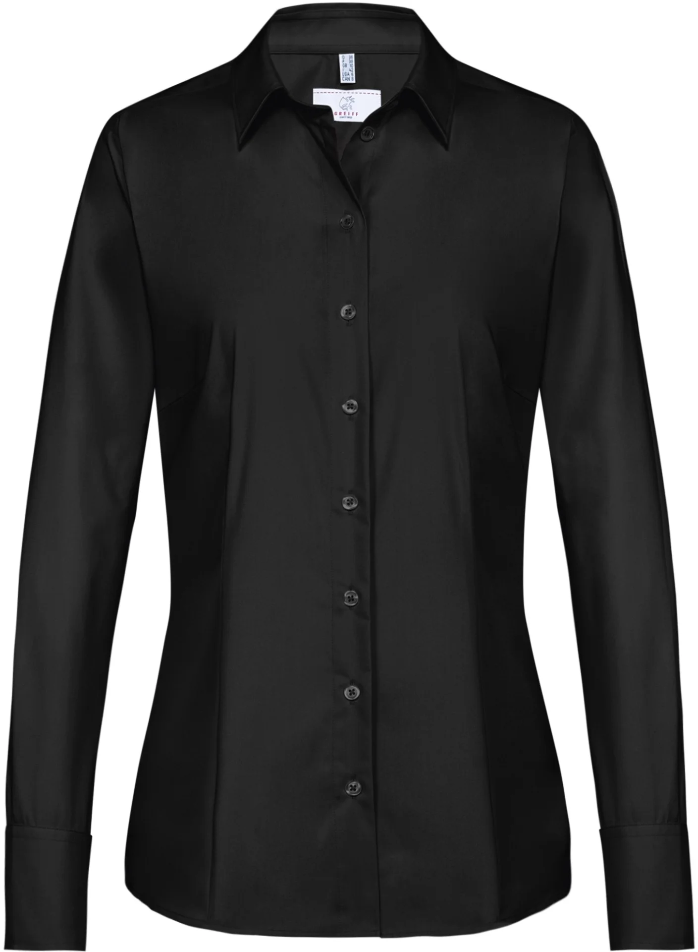 greiff-6515-damen-bluse-11-rf-basic_1120_schwarz-front-2 GREIFF Damen Bluse BASIC Regular Fit