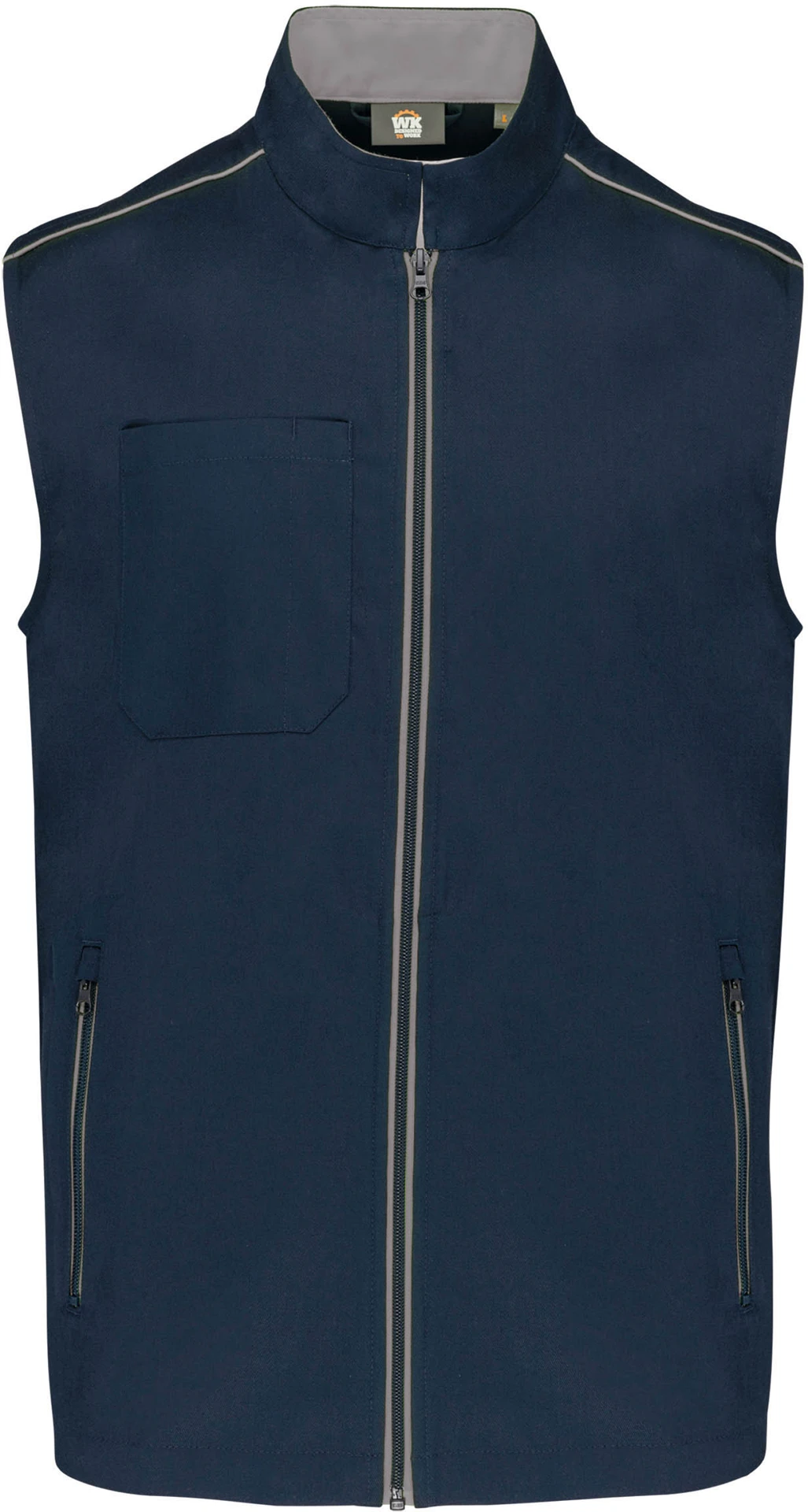 navy/silver
