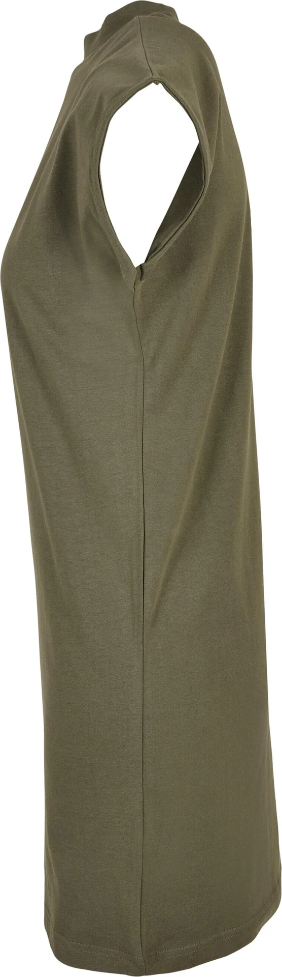 Build Your Brand Ladies Turtle Extended Shoulder Dress