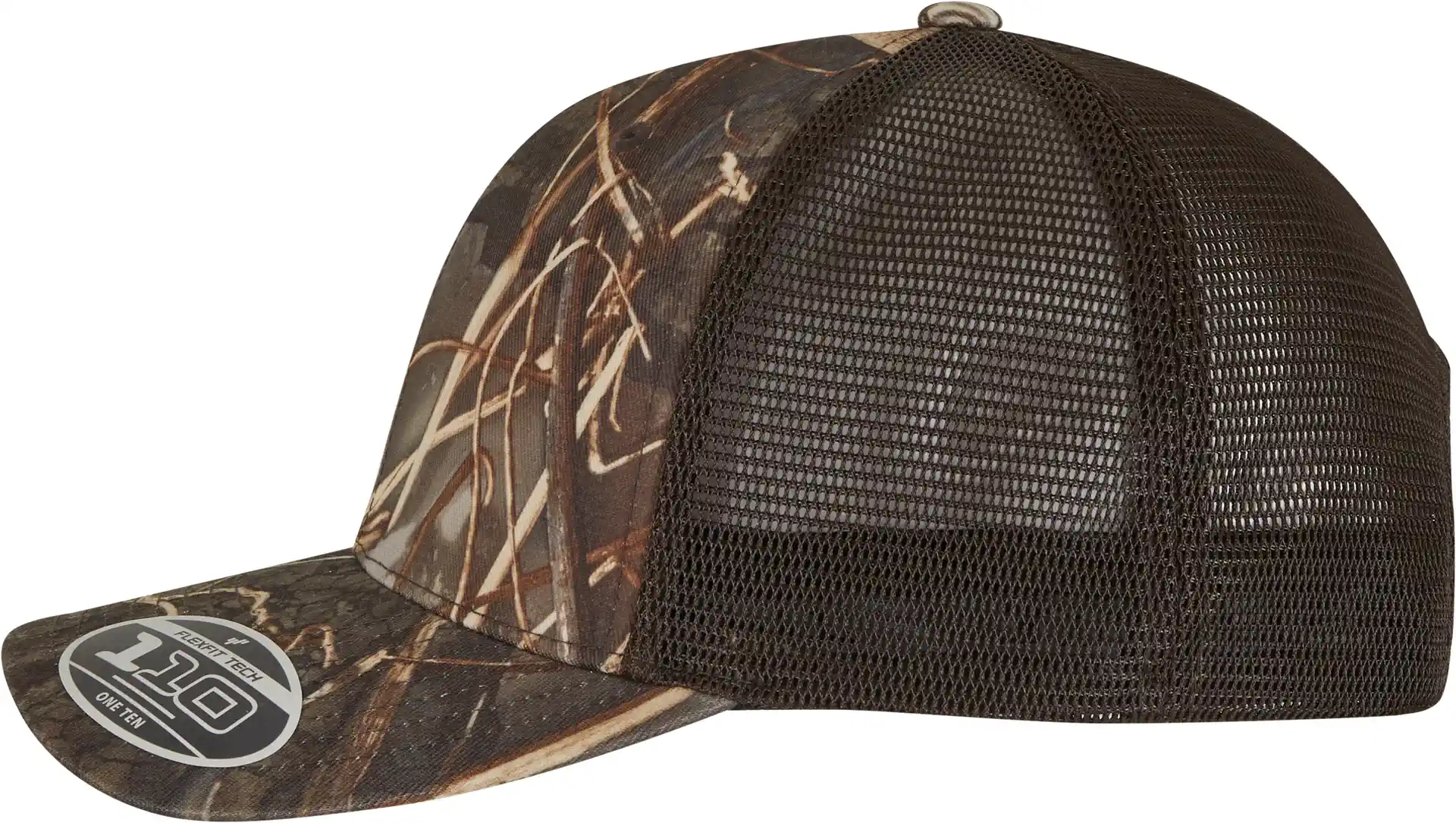 flexfit-110mrc-mesh-realtree-camo-cap-brown-left-7 FLEXFIT 110 Mesh Realtree Camo Cap